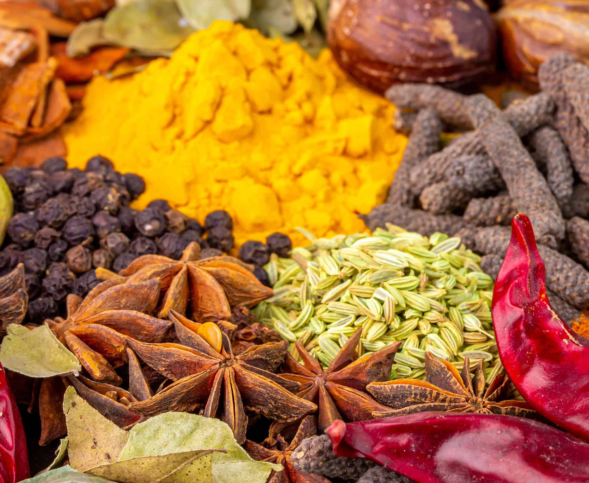 Ayurvedische Küche für zu Hause Gewürze