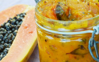 RoSana Gesundheitsblog Ayurveda Rezepte Papaya Chutney