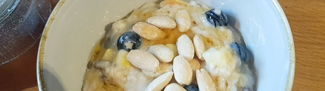 Frühstück porridge