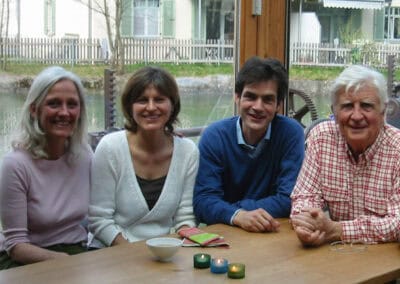 unsere ersten beiden Kurgäste Katharina Frutig und Hans Hörmann