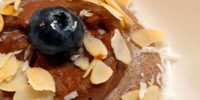 Cremiges Dessert aus Fingerhirse Bild Cremiges Dessert aus Fingerhirse
